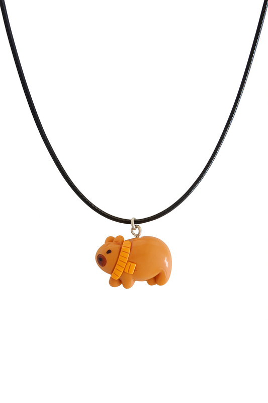 Winter capybara ketting