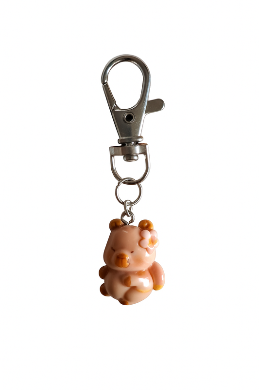 Cute capybara sleutelhanger