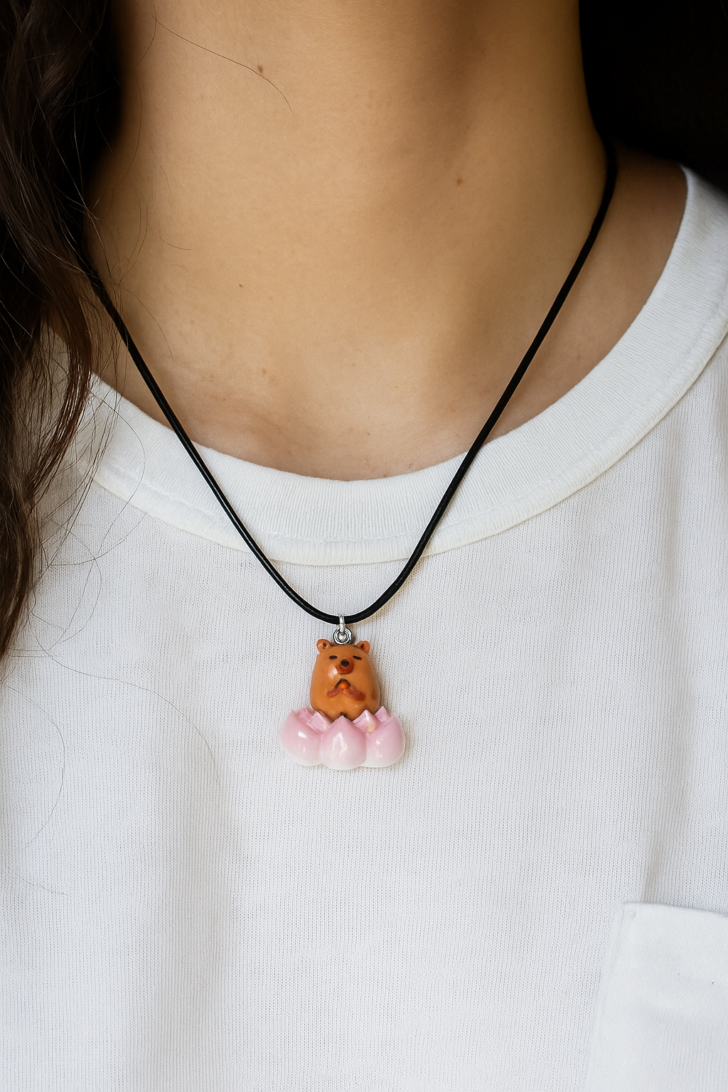 Capybara in zen modus ketting