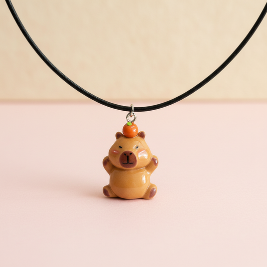 Capybara met fruit ketting