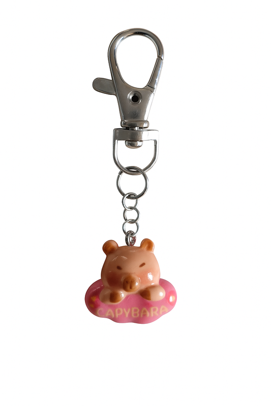 Cute capybara sleutelhanger