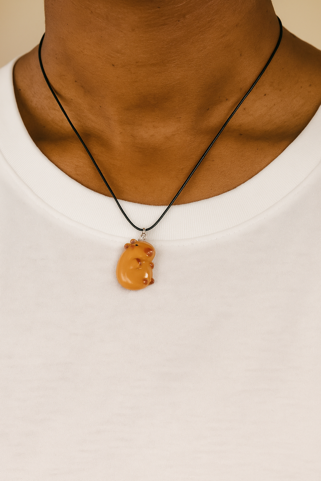 Cute capybara ketting