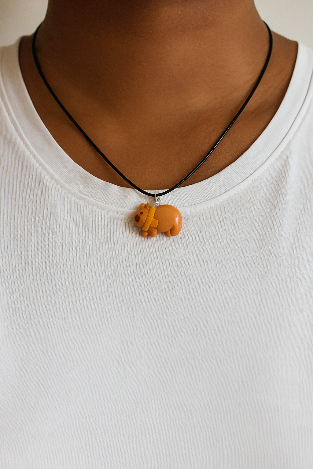 Winter capybara ketting